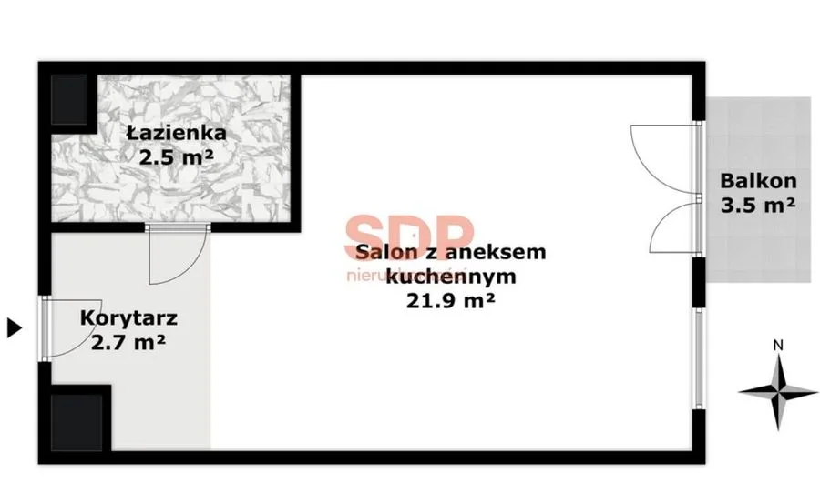 Nowoczesna kawalerka | Balkon | Tramwaj do centrum w 13 min