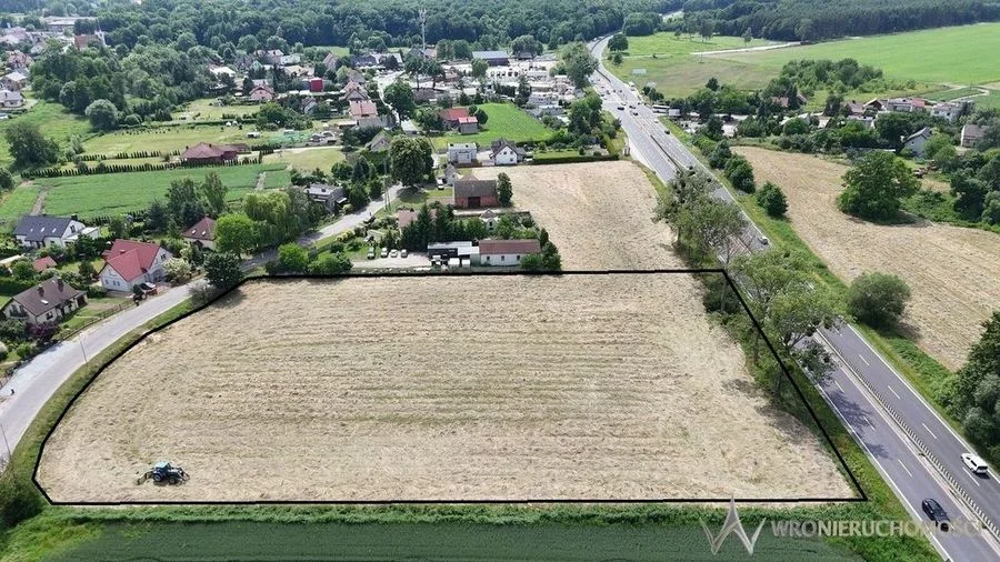 Działka pod usługi i przemysł w Borowej I S8