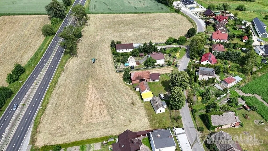 Działka pod usługi i przemysł w Borowej I S8