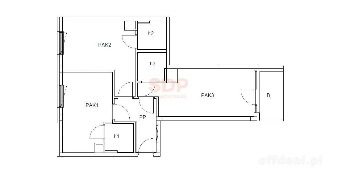 appartement à vendre à Wrocław, Śródmieście, Nadodrze | 3 pièces | 62,68 m²