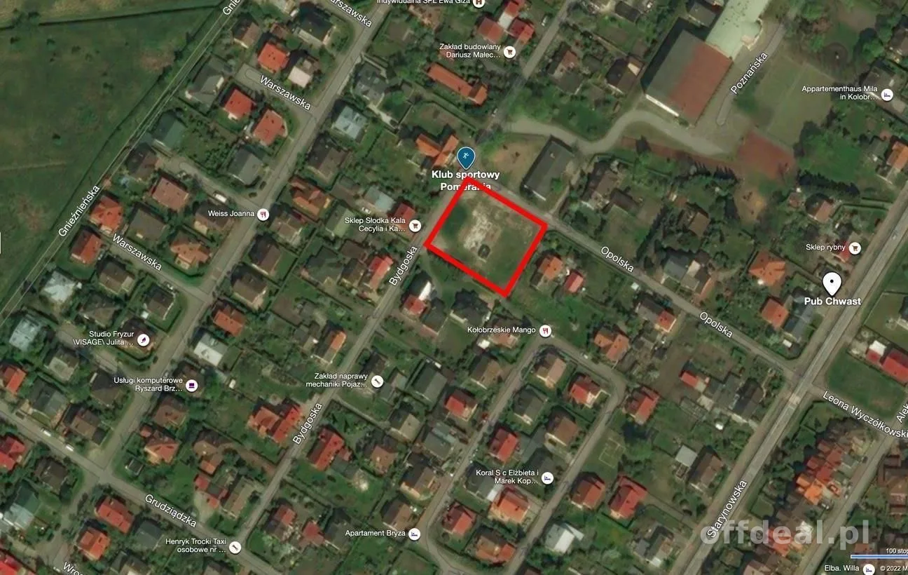 terrain à vendre à Kołobrzeg, Radzikowo I | 1 860 m²
