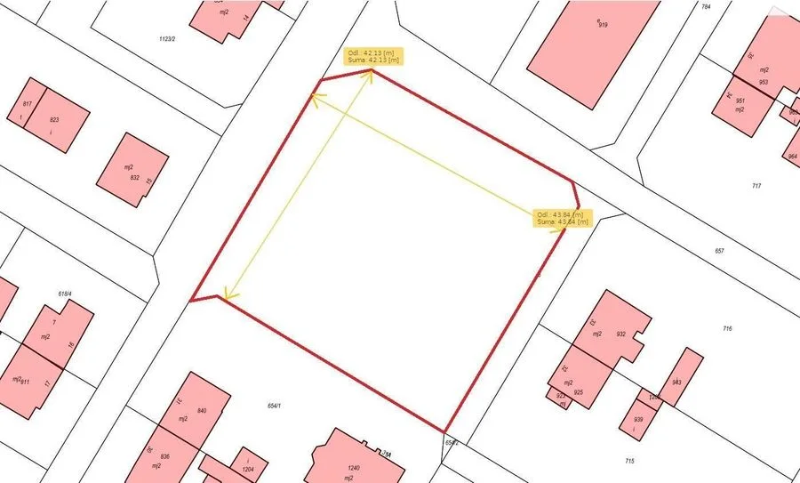 terrain à vendre à Kołobrzeg, Radzikowo I | 1 860 m²