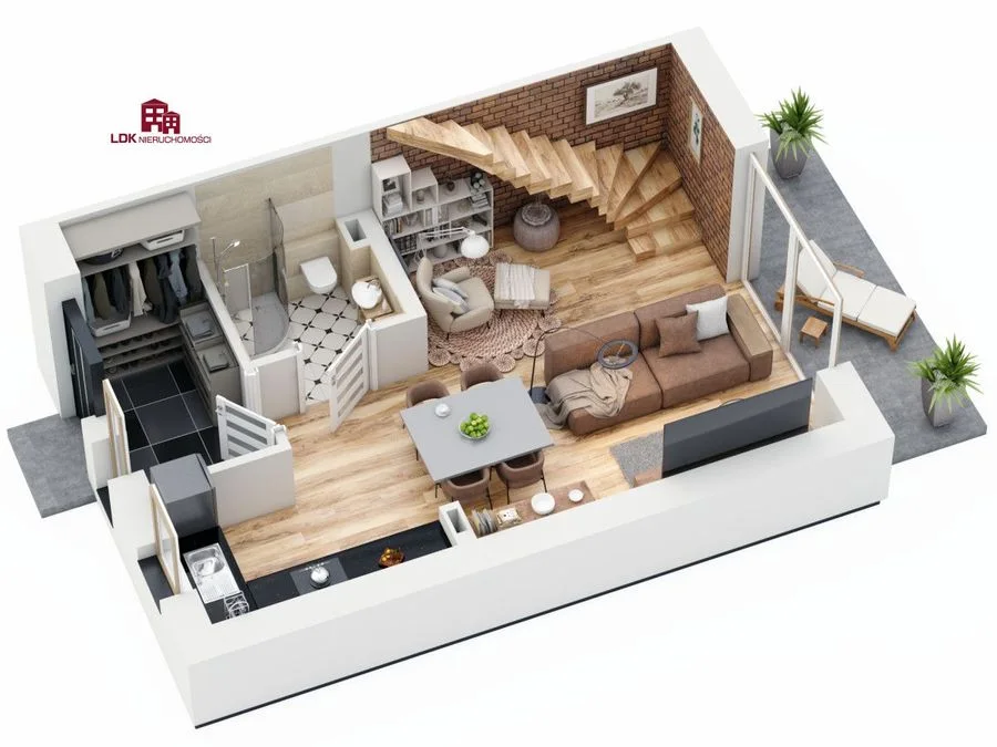 4-room house for sale in Płoty | 72.99 m²