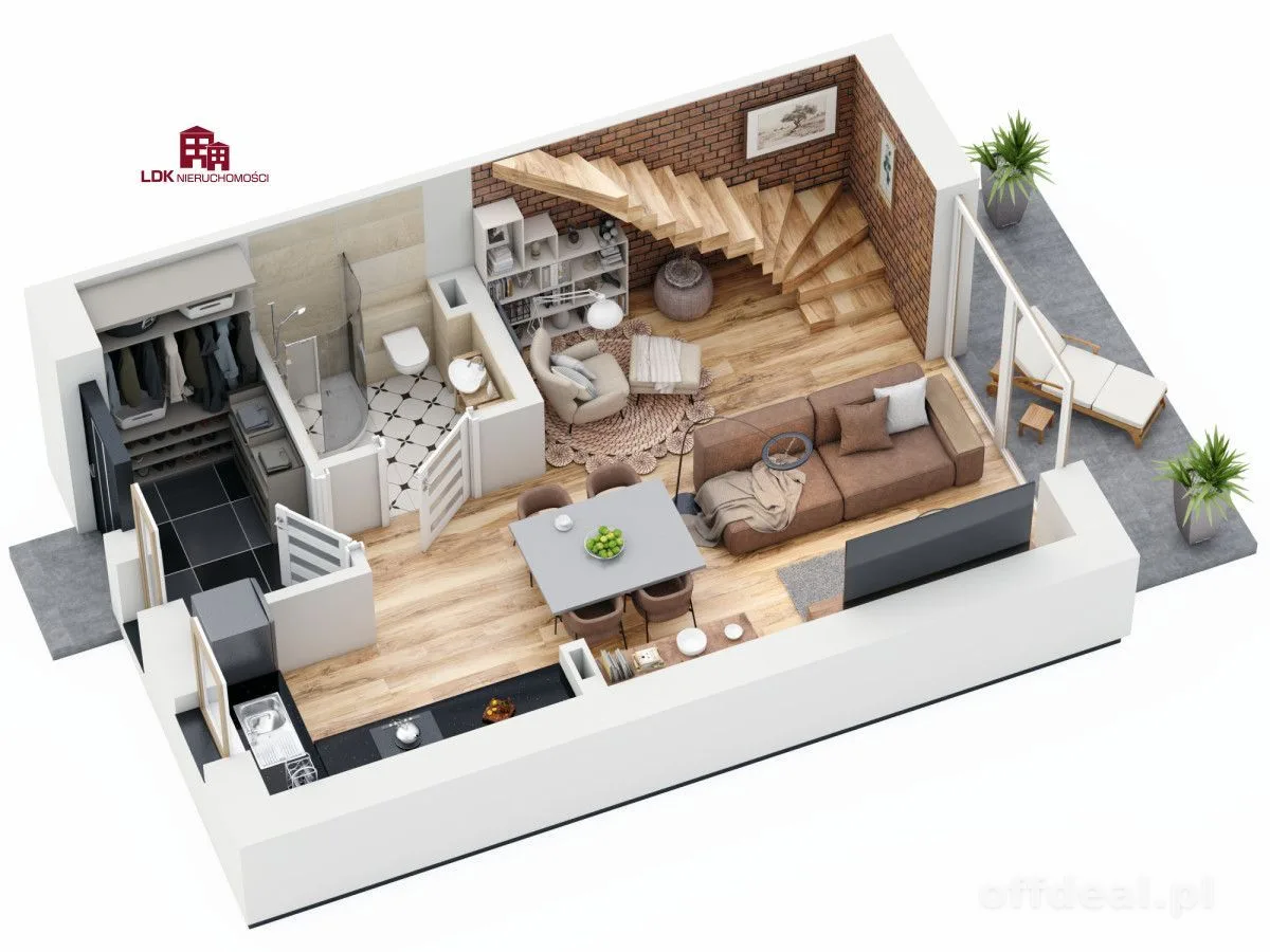 4-room house for sale in Płoty | 72.99 m²