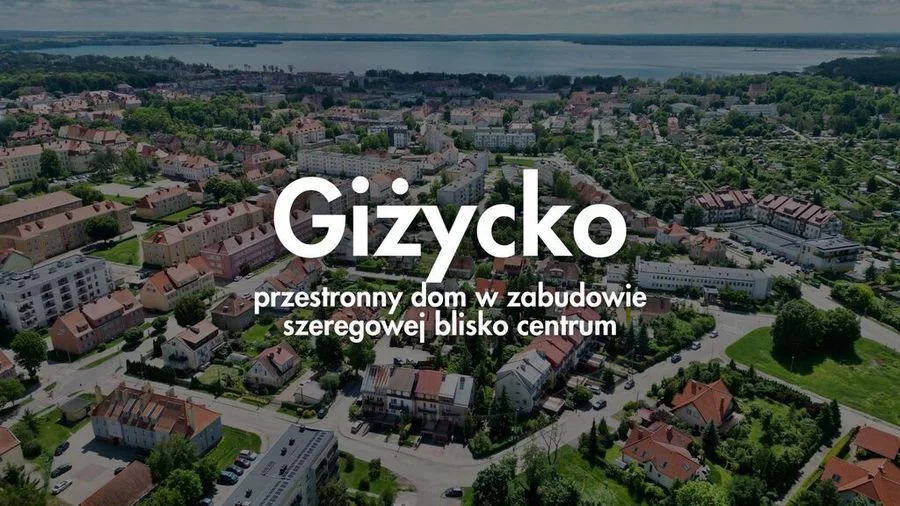 Giżycko - dom szeregowy blisko centrum