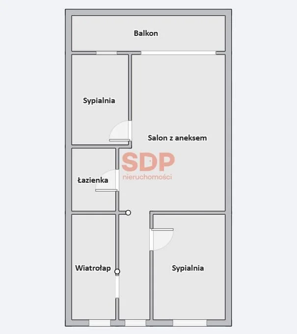 3-room apartment for sale in Wrocław, Fabryczna, Maślice | 68.35 m²