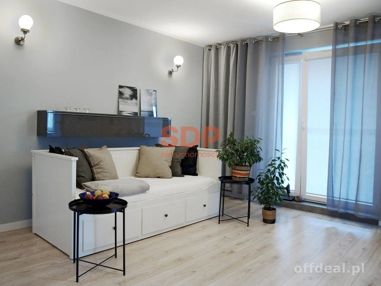 2 pokoje | 51,93 m2 | Loggia | Urządzone ze smakiem