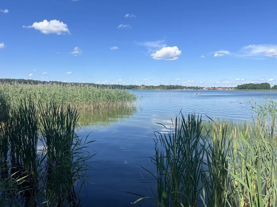 Działka z linią brzegową na Szlaku Wielkich Jezior