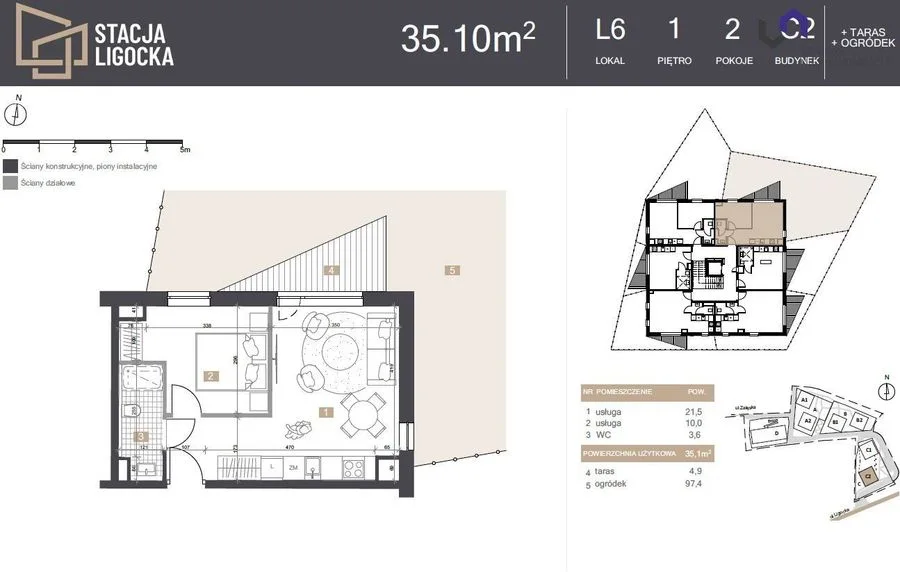 NOWE MIESZKANIA. 2 POK  OGRÓDEK 97,4m2  23% VAT!