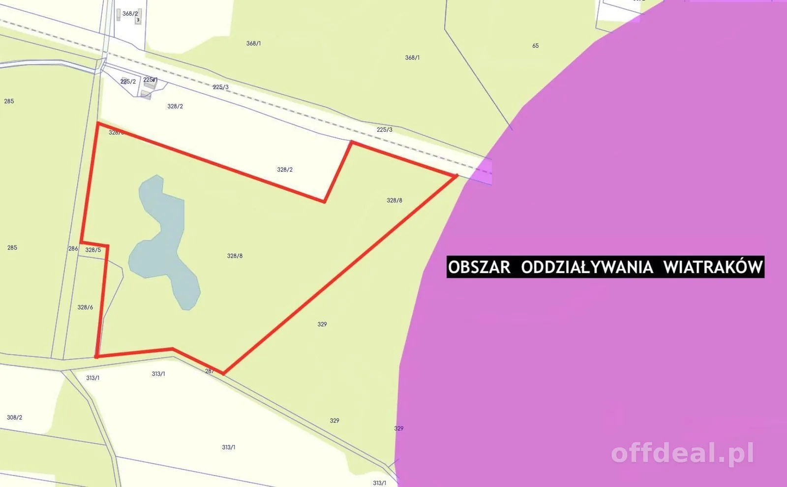 ділянка на продаж у Dygowo | 102 772 m²