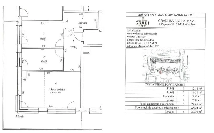 Apartament | widok na miasto | Centrum Wrocławia