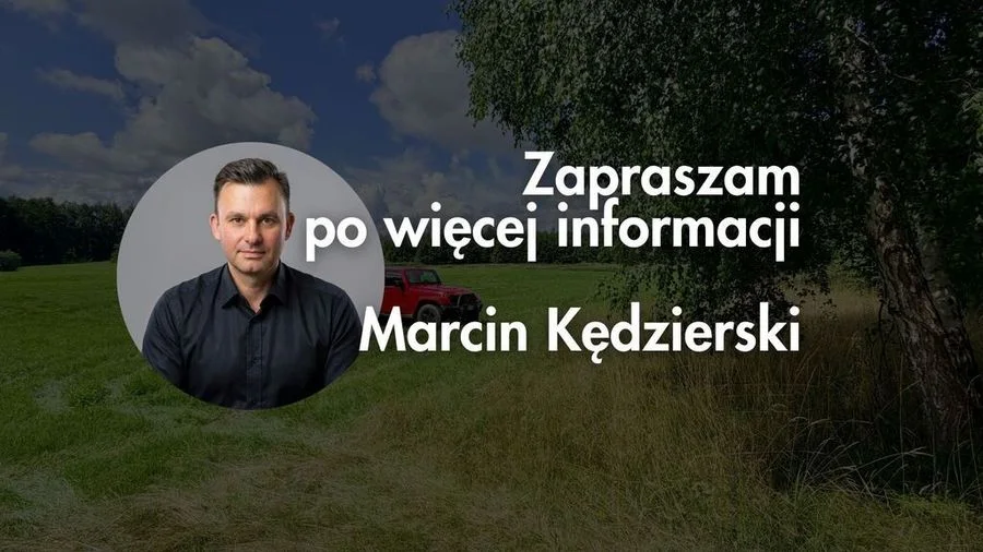 Kamionki | działka 2449 m2 pod dom całoroczny