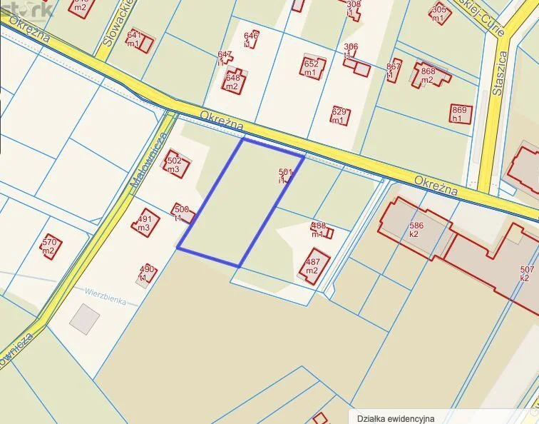 ділянка на продаж у Międzyborów | 2 376 m²