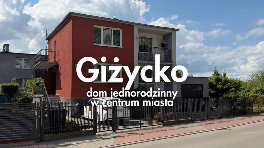 Giżycko | dom jednorodzinny 110 m2 z 2 garażami