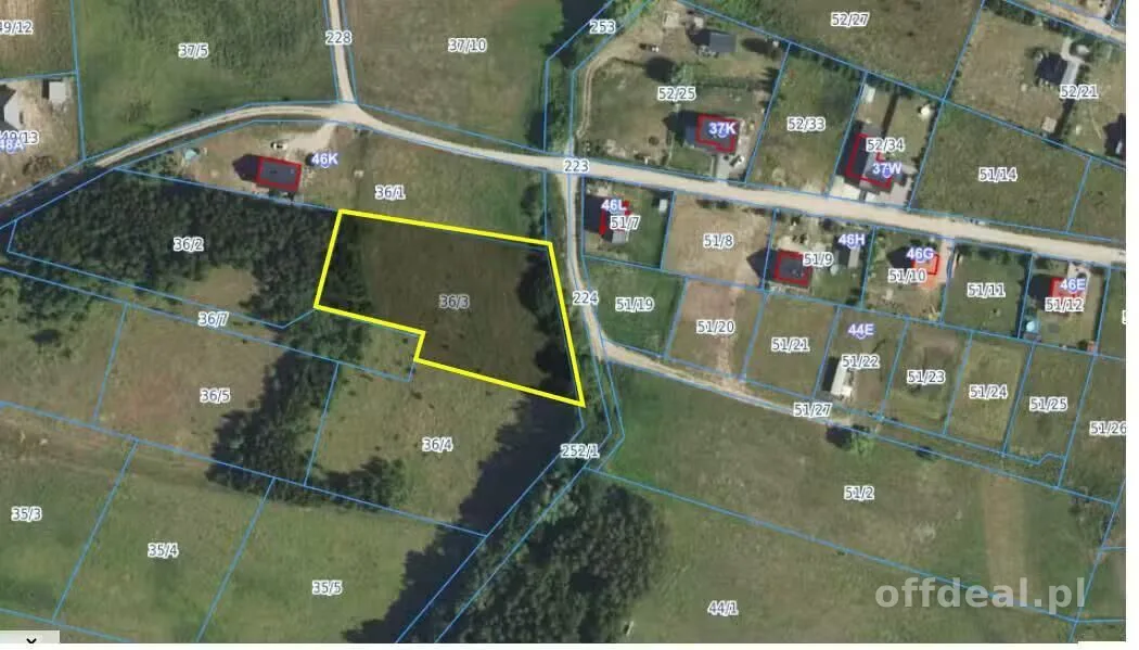 plot for sale in Bogaczewo | 3,184 m²
