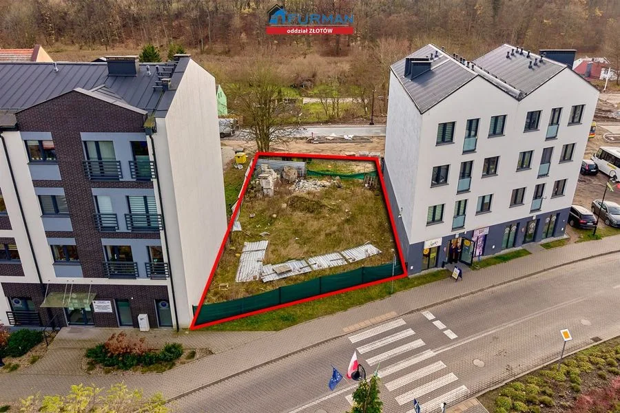 Działka pod zabudowę wielorodzinną, Debrzno