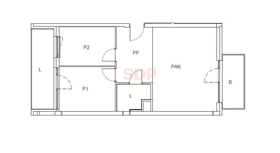 3-pokoje w centrum Wrocławia | Balkon i loggia
