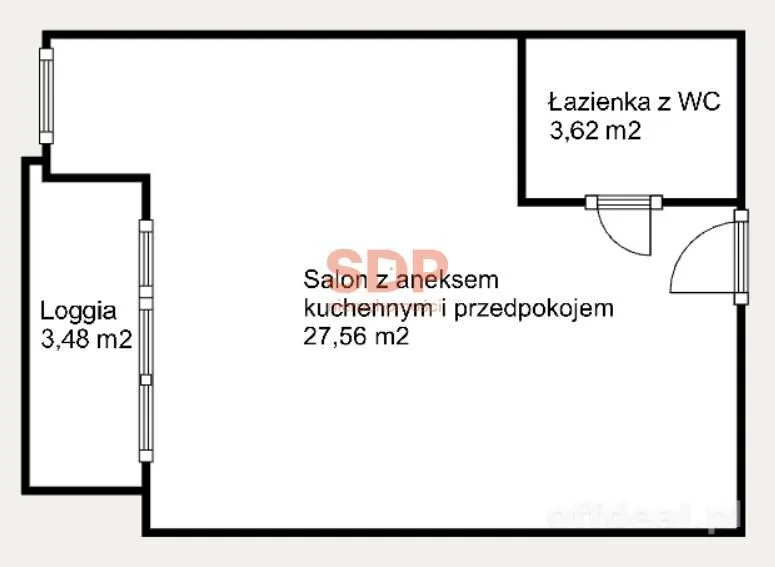 Kawalerka na Sołtysowicach z bardzo dobrym dojazdem do centrum
