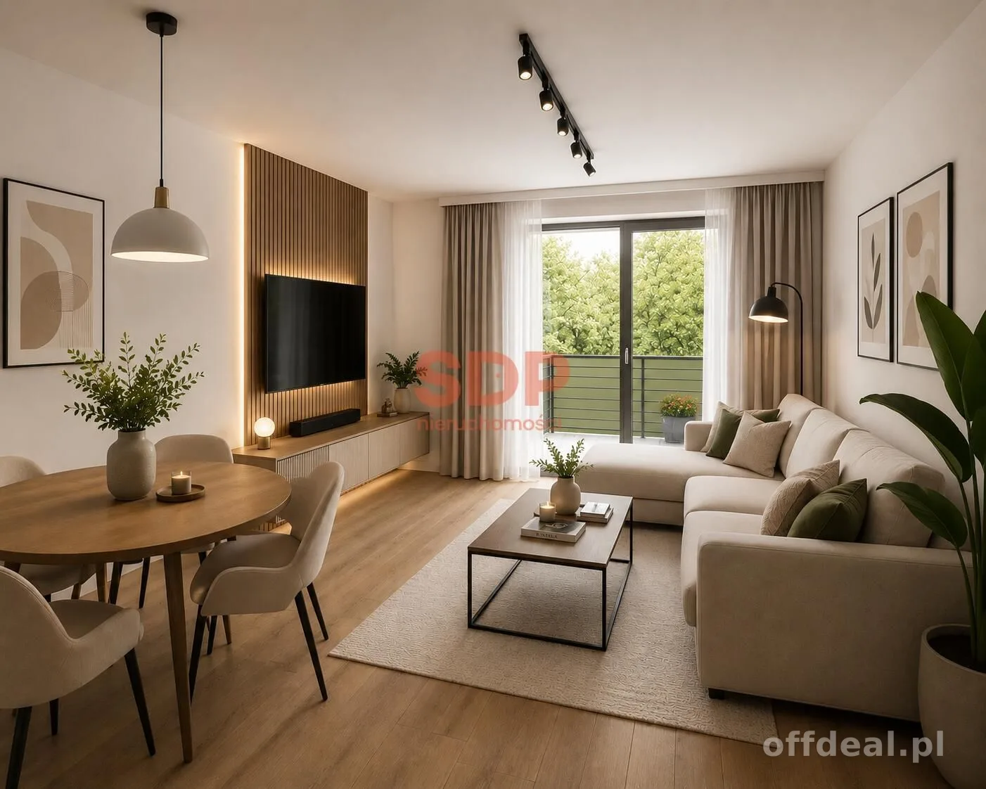 Nowe 2 pokoje | 42,2 m2 | Krzyki | Balkon