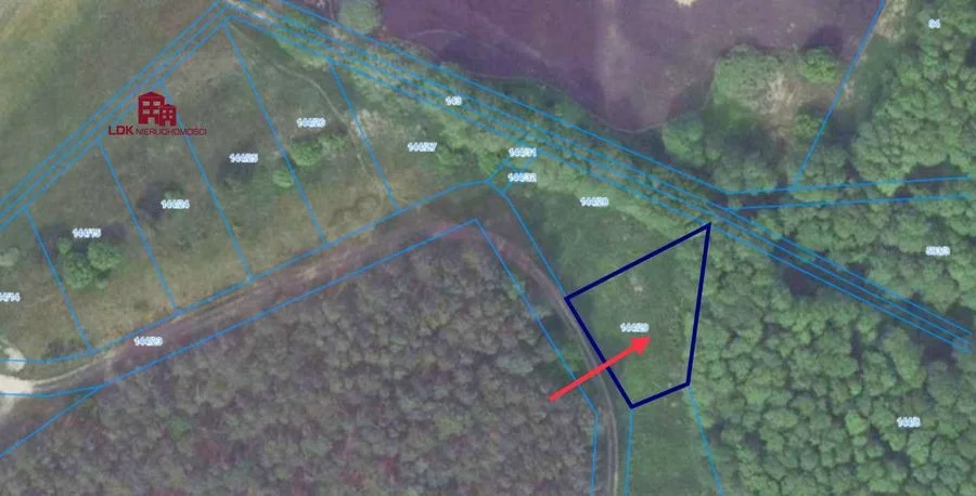 plot for sale in Zagórze | 990 m²