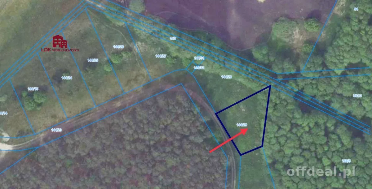 plot for sale in Zagórze | 990 m²
