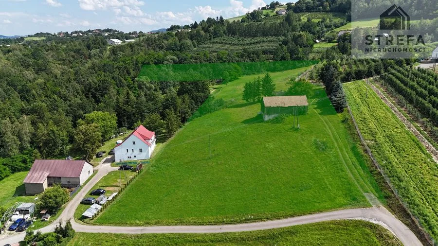 Wyjątkowa działka rolna z możliwością zabudowy zagrodowej, -2,2263 ha, Bilsko gmina Łososina Dolna