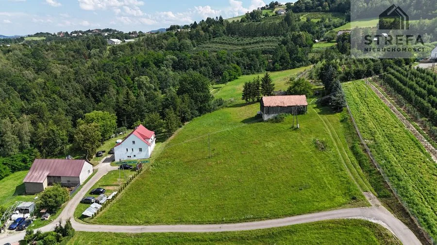 Wyjątkowa działka rolna z możliwością zabudowy zagrodowej, -2,2263 ha, Bilsko gmina Łososina Dolna