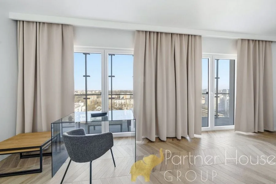 Apartament z widokiem na centrum Warszawy