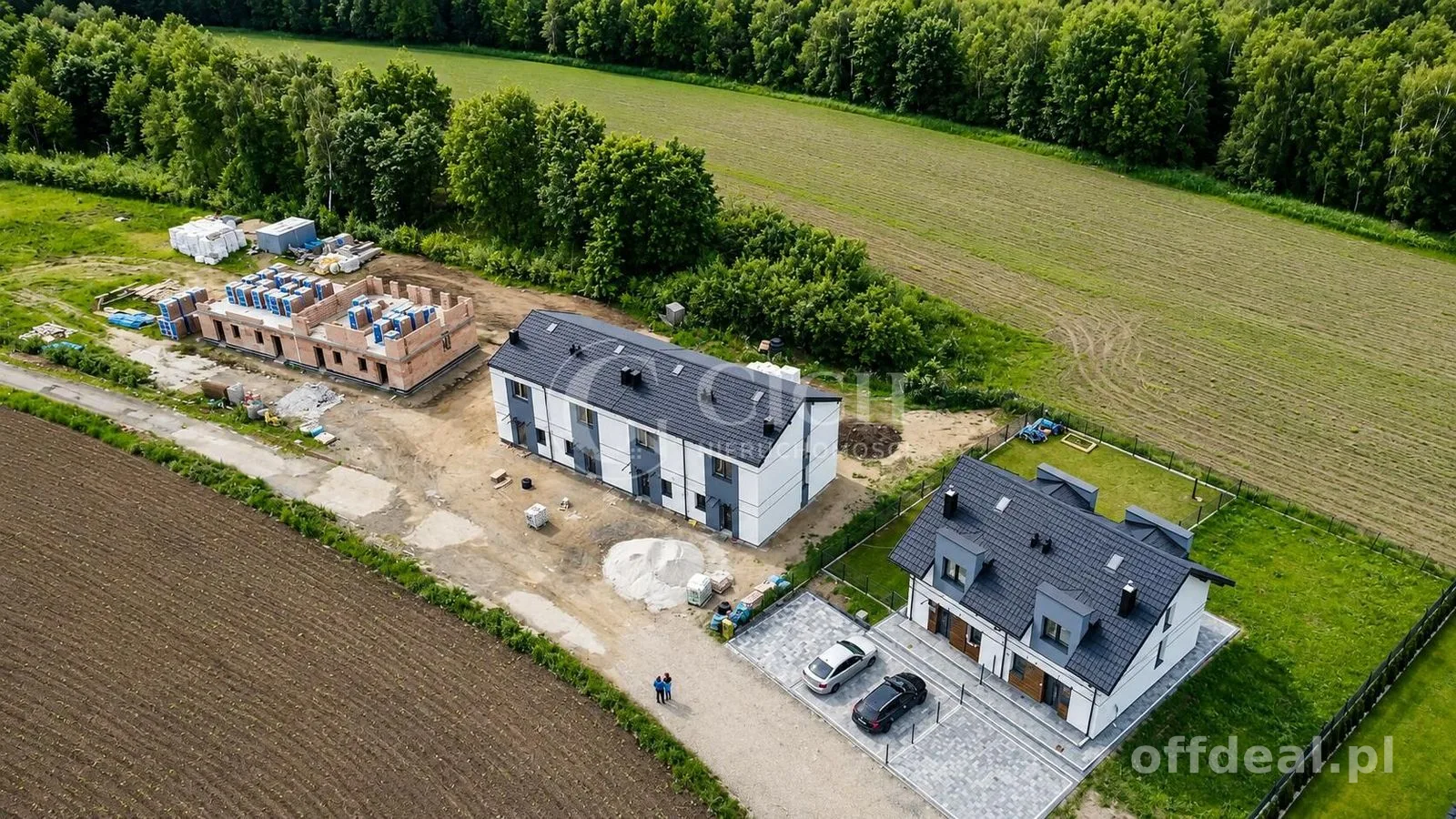 Nowe mieszkanie z ogródkiem  83,27 m² segment zewnętrzny