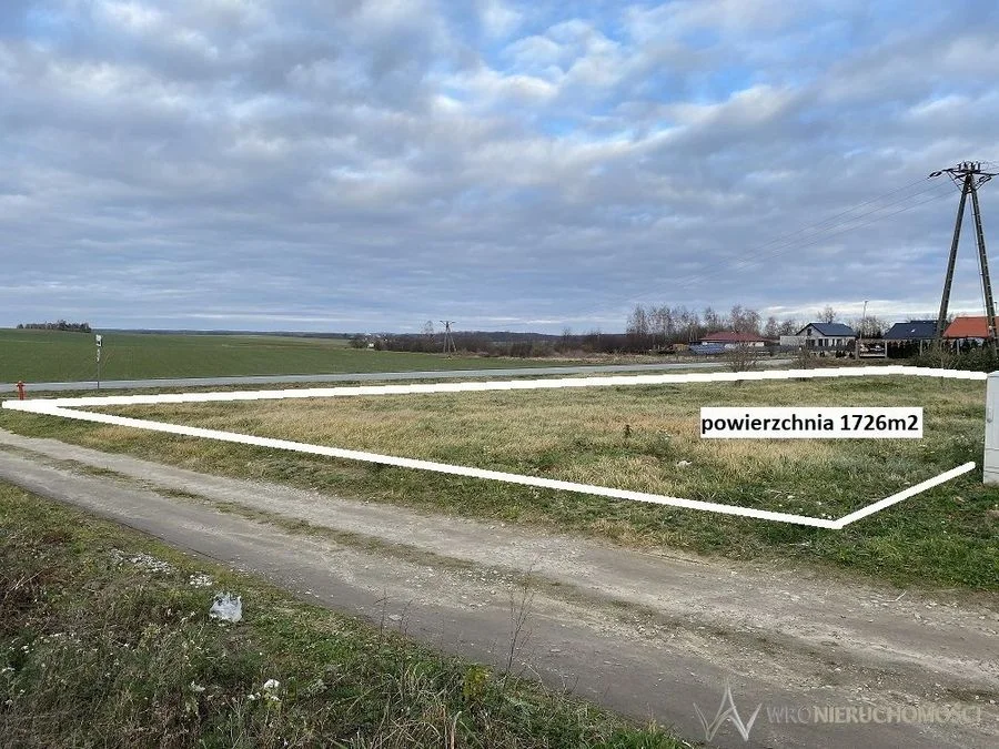 Działka budowlana z mediami, Rakoszyce k.Kątów Wr.