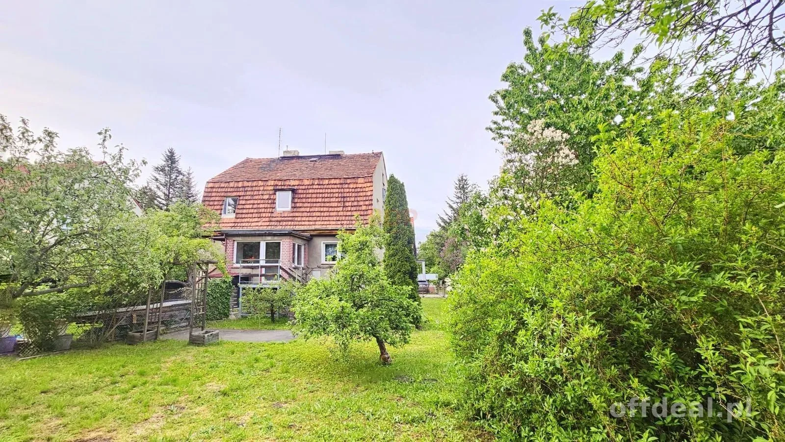 Piętro domu z ogrodem na Kuźnikach