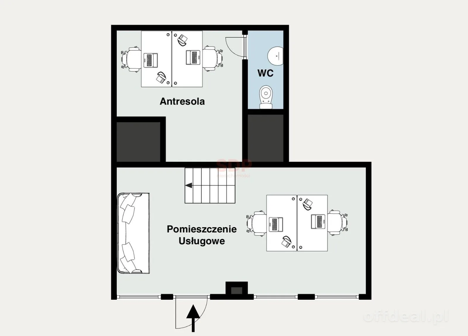 комерційна нерухомість на продаж у Wrocław, Psie Pole, Karłowice | 33,6 m²