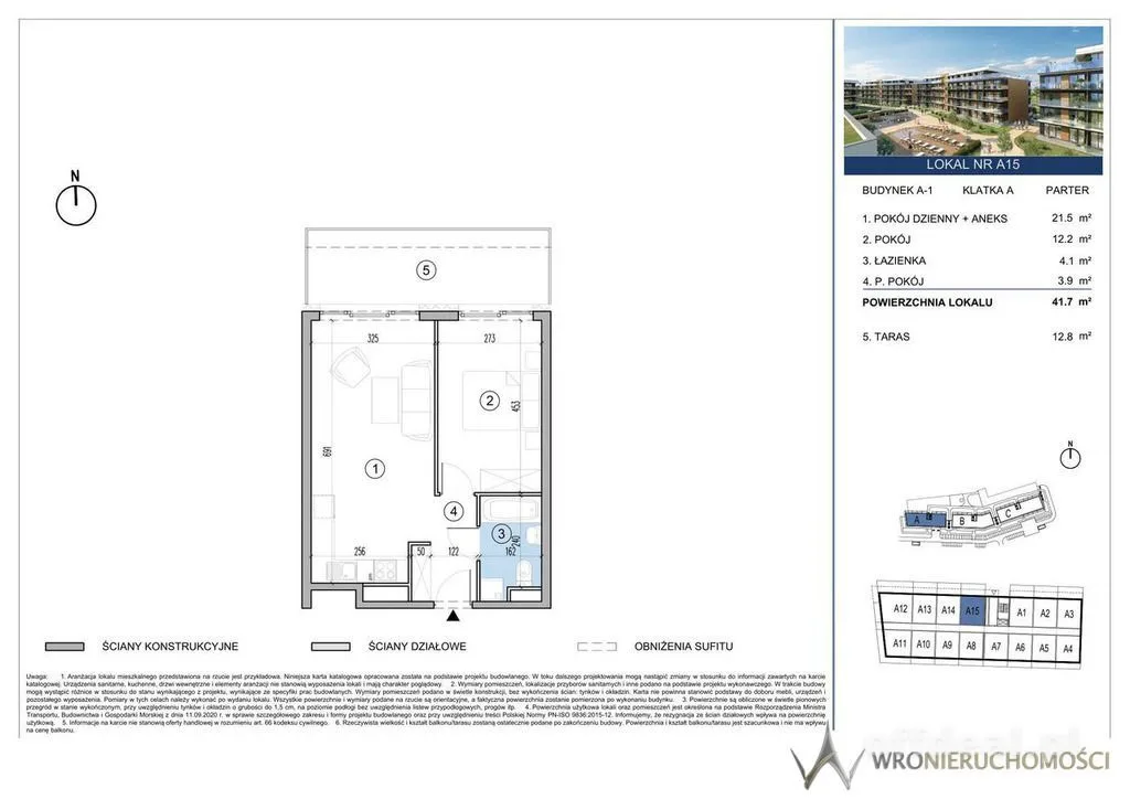 Apartament w Dziwnowie 60 m. od plaży