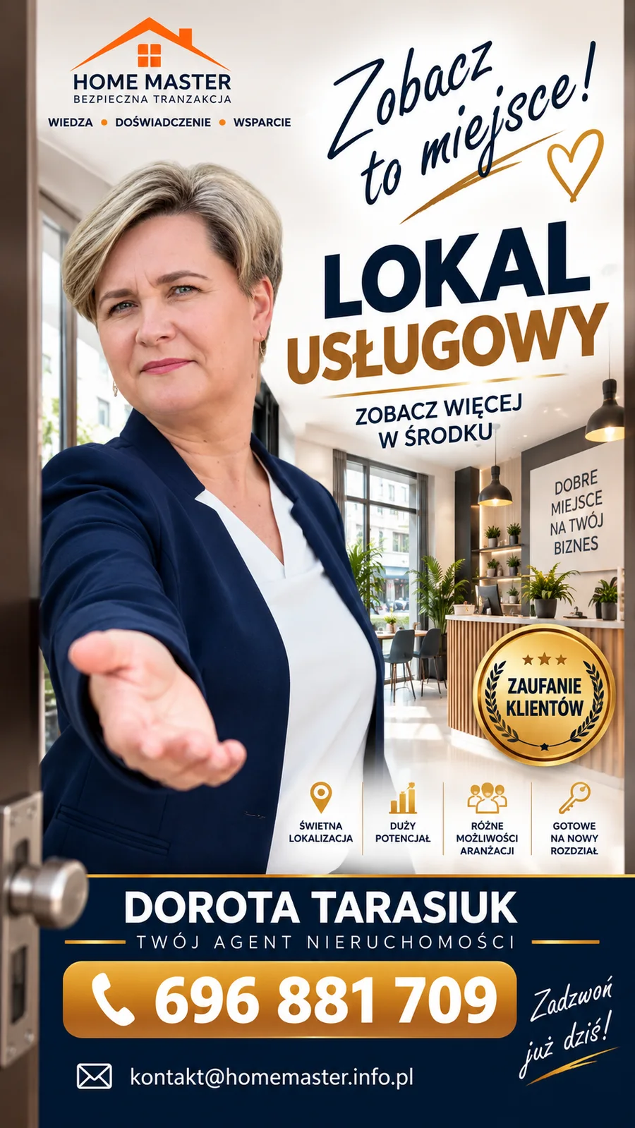 Lokal użytkowy w Galerii Mazurskiej – tylko 900 zł czynszu!