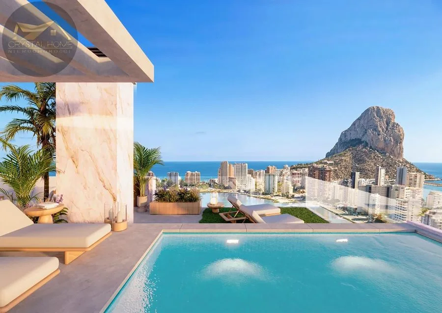 apartamenty z widokiem na morze w Calpe