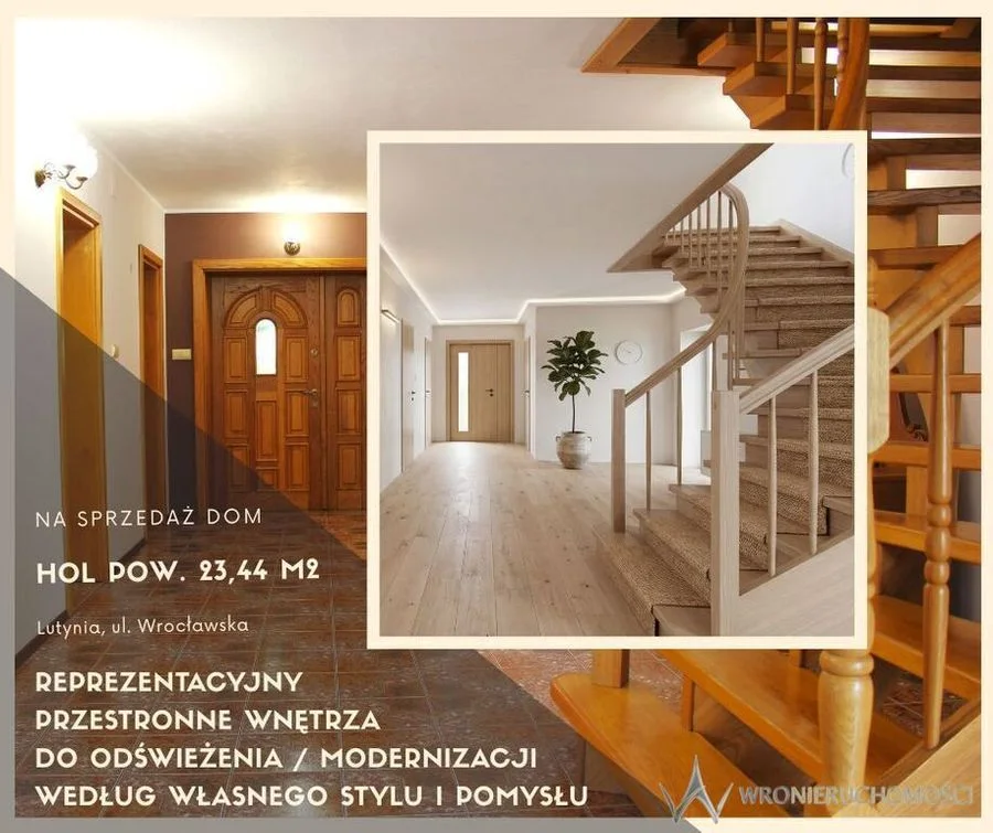 biznes + dom | 15 min od Wrocławia | Lutynia