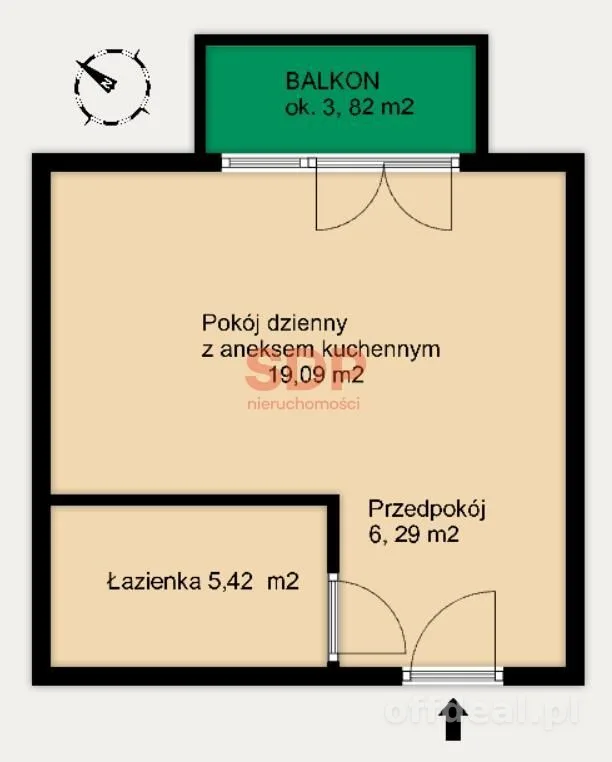 Kawalerka 30 m2 blisko Rynku