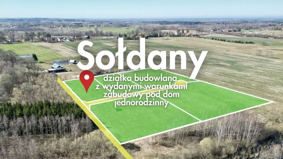 plot for sale in Sołdany