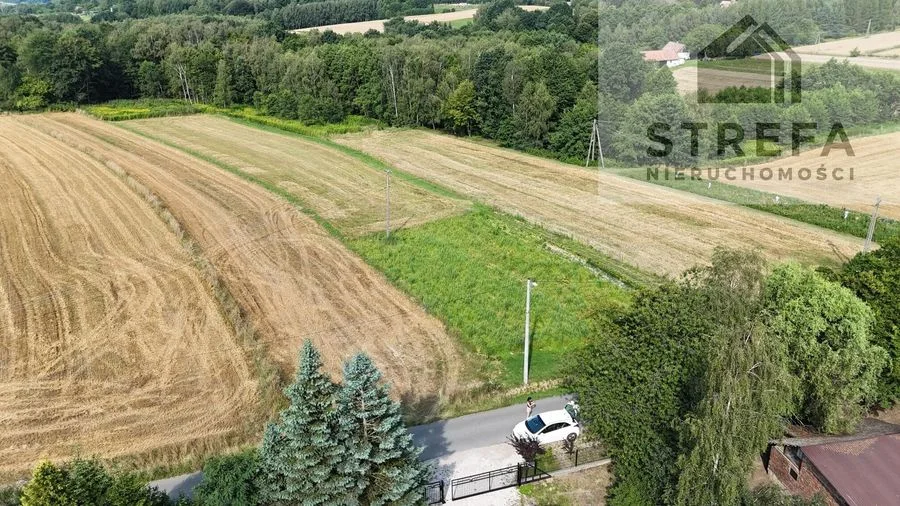 Malownicza działka zagrodowa z prywatnym lasem (30,48 ara) – Poręba Radlna pod Tarnowem
