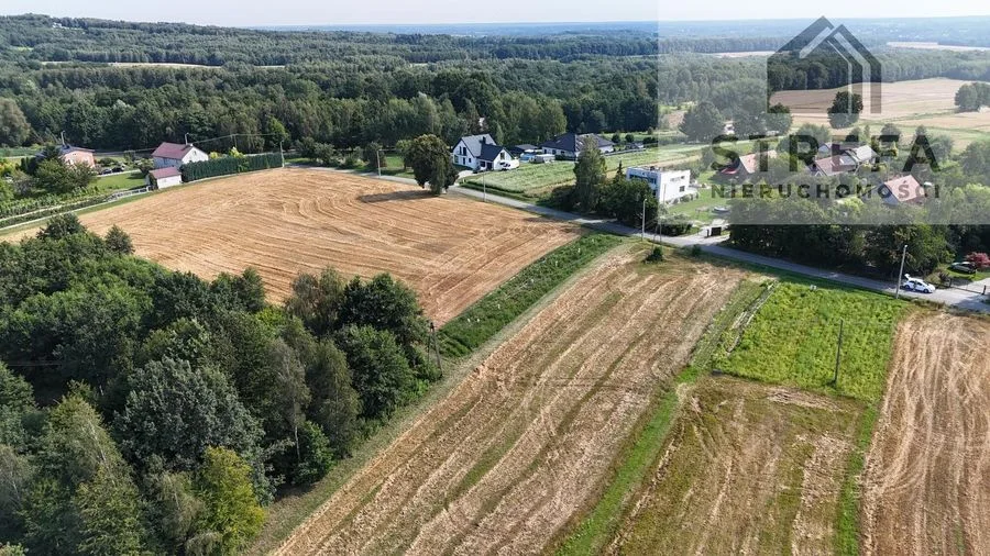 Malownicza działka zagrodowa z prywatnym lasem (30,48 ara) – Poręba Radlna pod Tarnowem