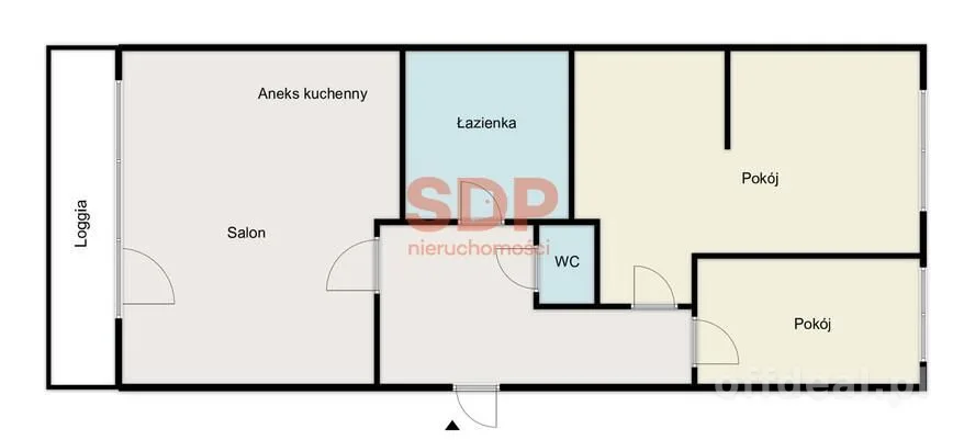 3 pokoje | po remoncie | loggia | 52,5 m2 | cicha i spokojna okolica