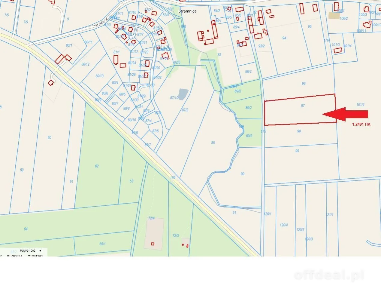 terrain à vendre à Stramnica | 12 491 m²