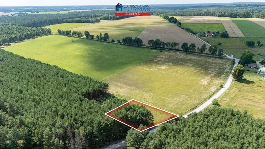 Działka o pow. 1355m- wydana WZ - Jaglice