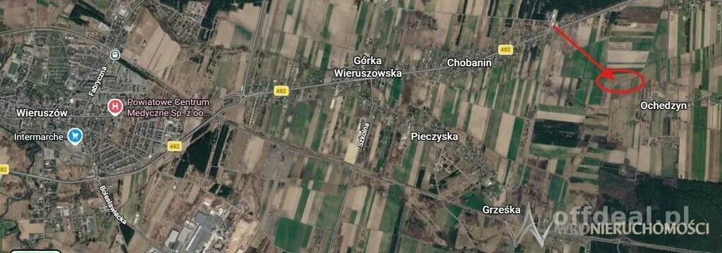 Grunt przemysłowy SP 1,46 ha | S8 | Wieruszów