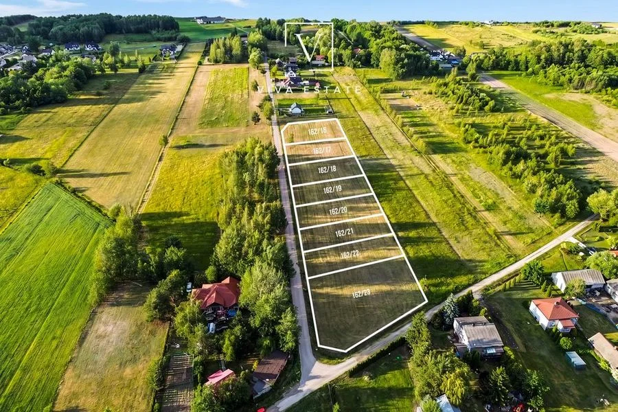Działki budowlane z MPZP i mediami | Widok