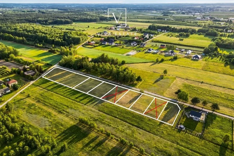 Działki budowlane z MPZP i mediami | Widok