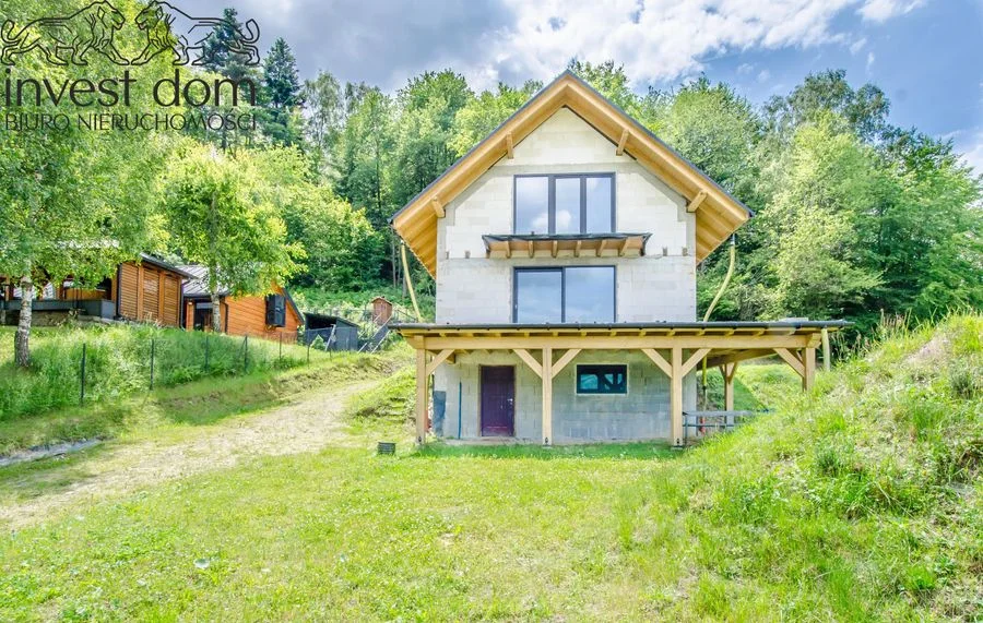 Dom pod lasem nad jeziorem Klimkówka, Beskid Niski!