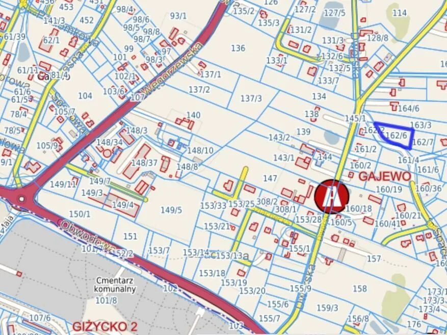 plot for sale in Gajewo | 2,262 m²