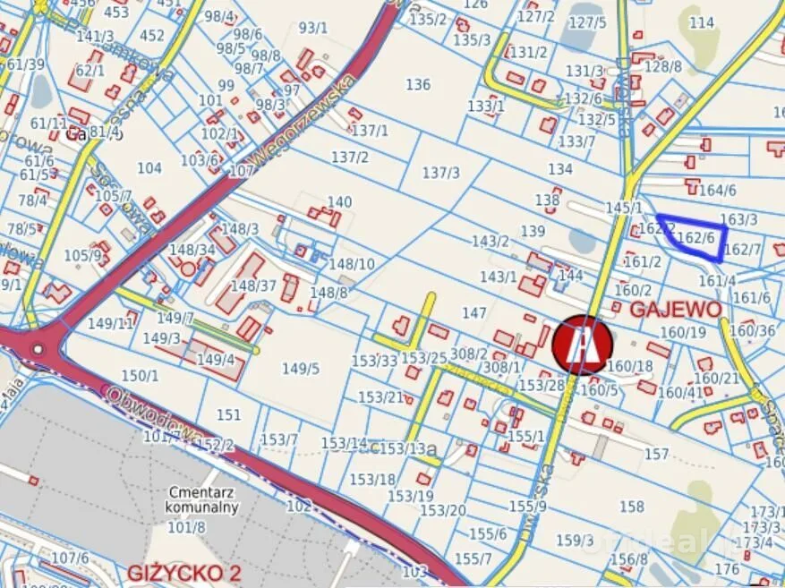 plot for sale in Gajewo | 2,262 m²