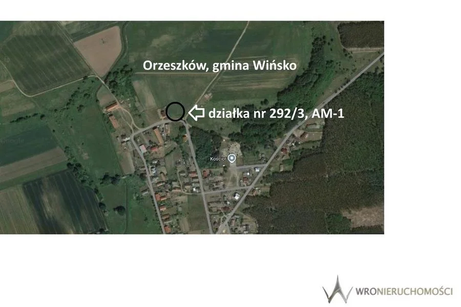 Działka bud.| Orzeszków k. Ścinawy| Nowa cena!
